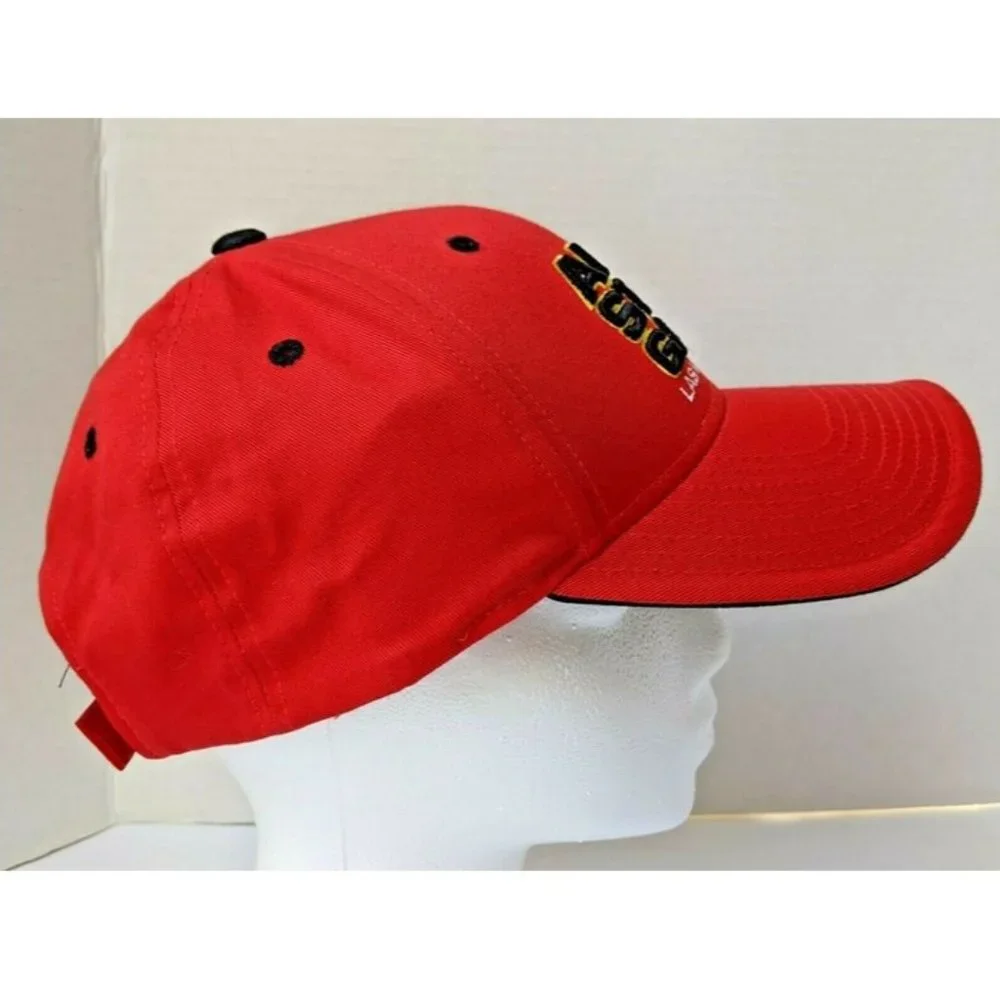 NBA All Star Game Las Vegas 2007 Adidas Red Ball Cap Basketball Souvenir Hat NEW